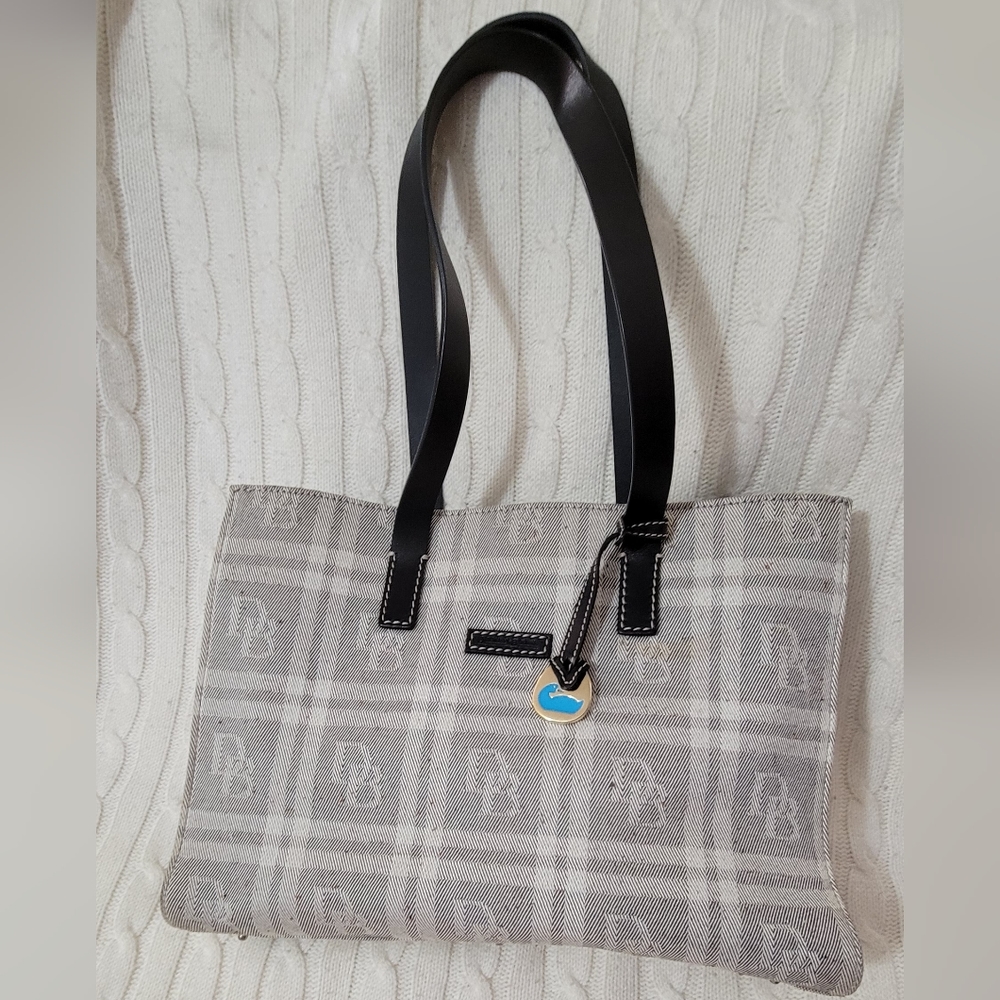 Dooney & Bourke Bag 💥 Blk & Gray Fabric